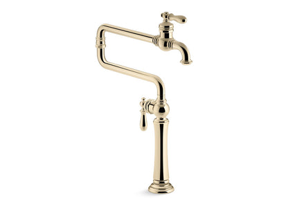 KOHLER K-99271 Artifacts Deck-mount pot filler