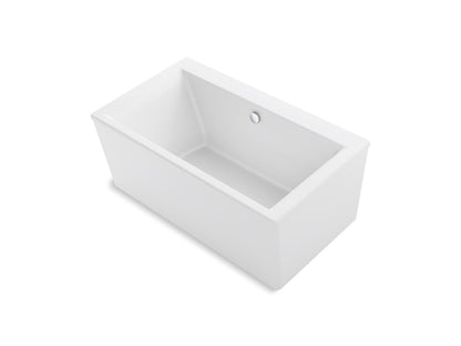 KOHLER K-24010 Stargaze 60" x 34" freestanding bath with straight shroud