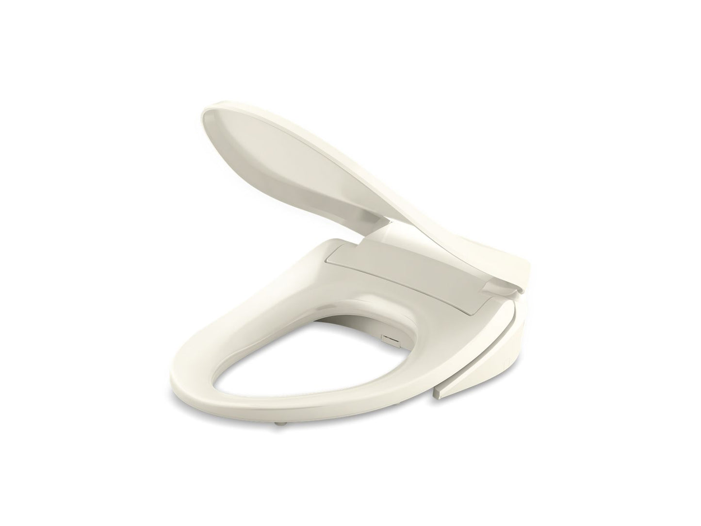 KOHLER K-26132-CSP PureWash E545 Elongated bidet toilet seat