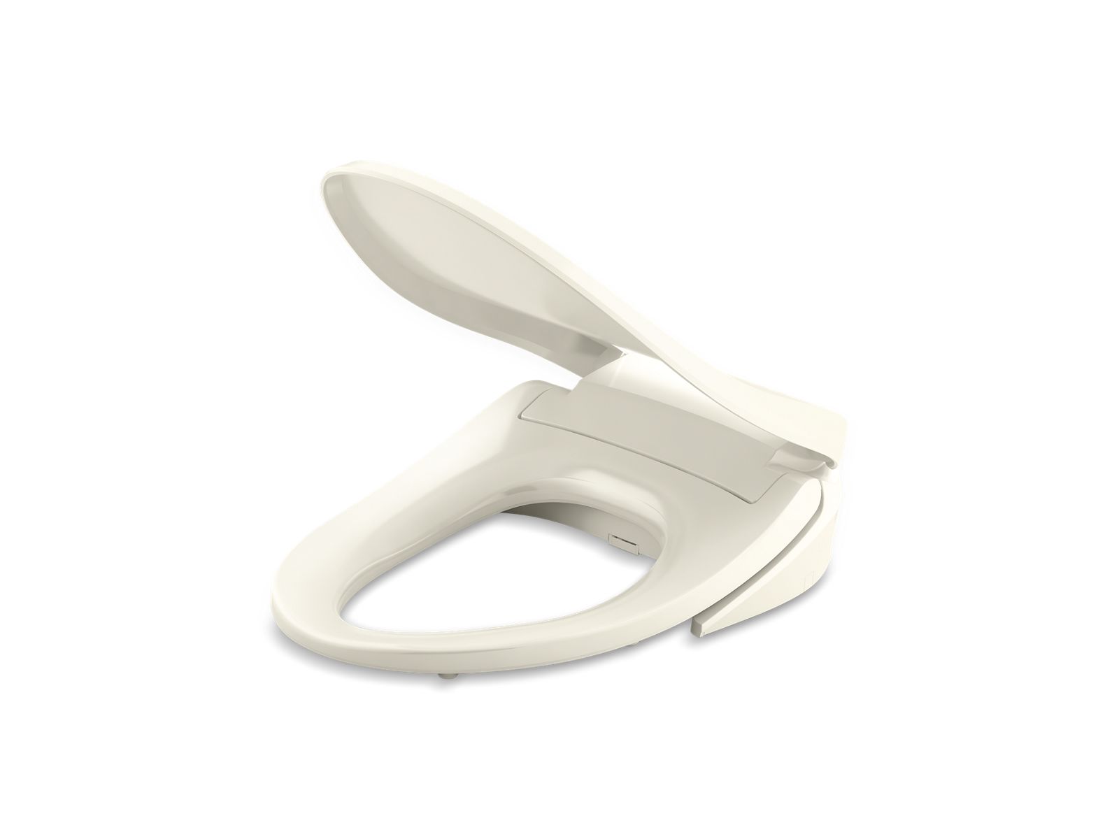 KOHLER K-26132-CSP PureWash E545 Elongated bidet toilet seat