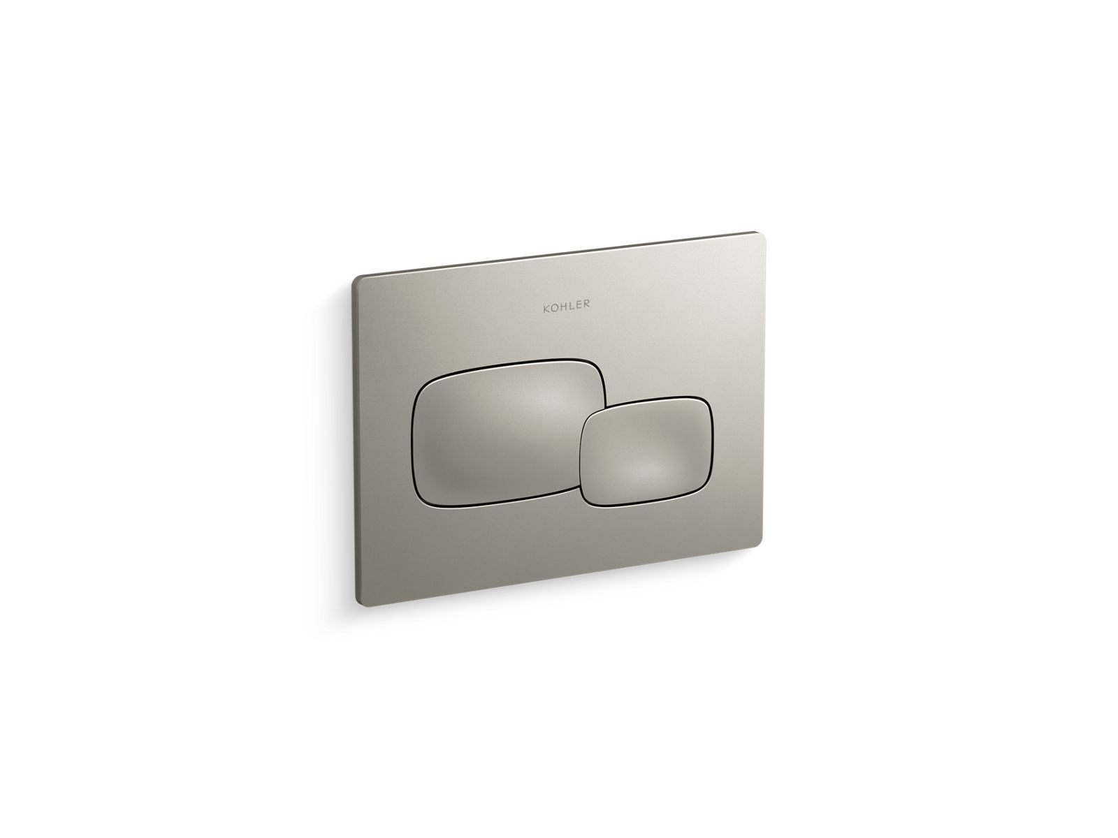 KOHLER K-5413 Cue Flush actuator plate for 2"x 4" in-wall tank and carrier system