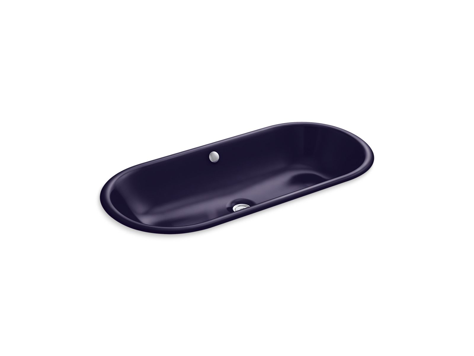 KOHLER K-20213 Iron Plains 33" oval drop-in/undermount bathroom sink