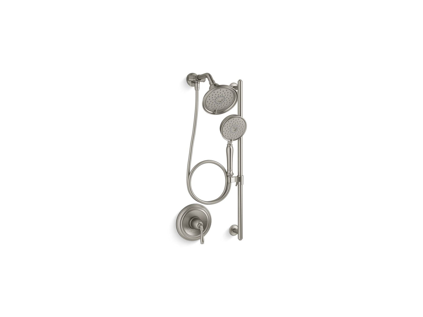 KOHLER K-22179-G Bancroft Showering Kit, 1.75 gpm
