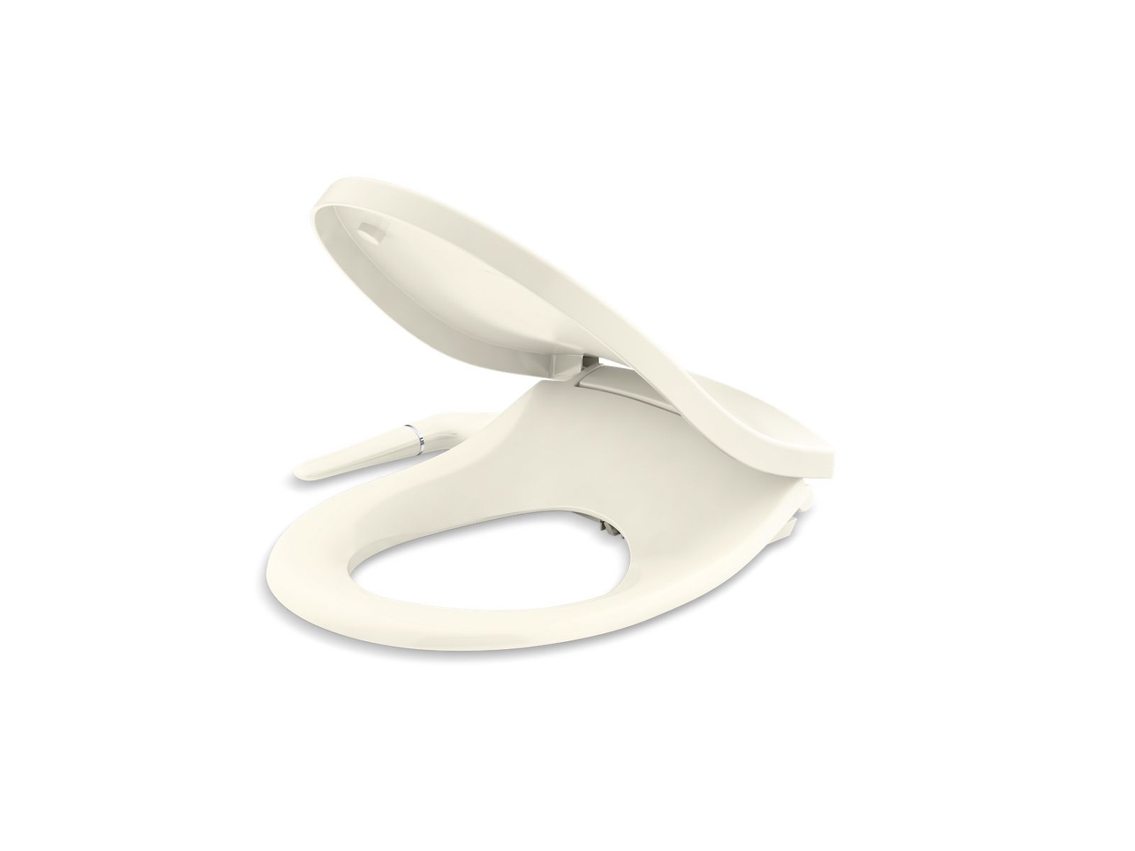 KOHLER K-76923 PureWash M250 Quiet-Close round-front toilet seat with antimicrobial agent