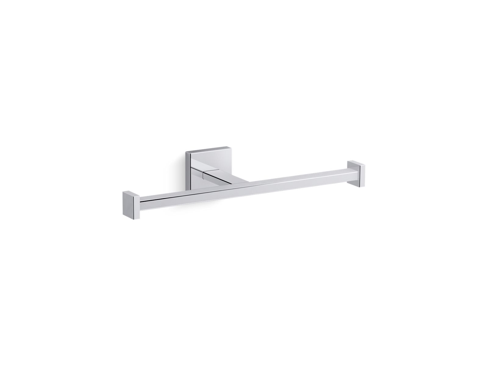 KOHLER K-23288 Square Double toilet paper holder