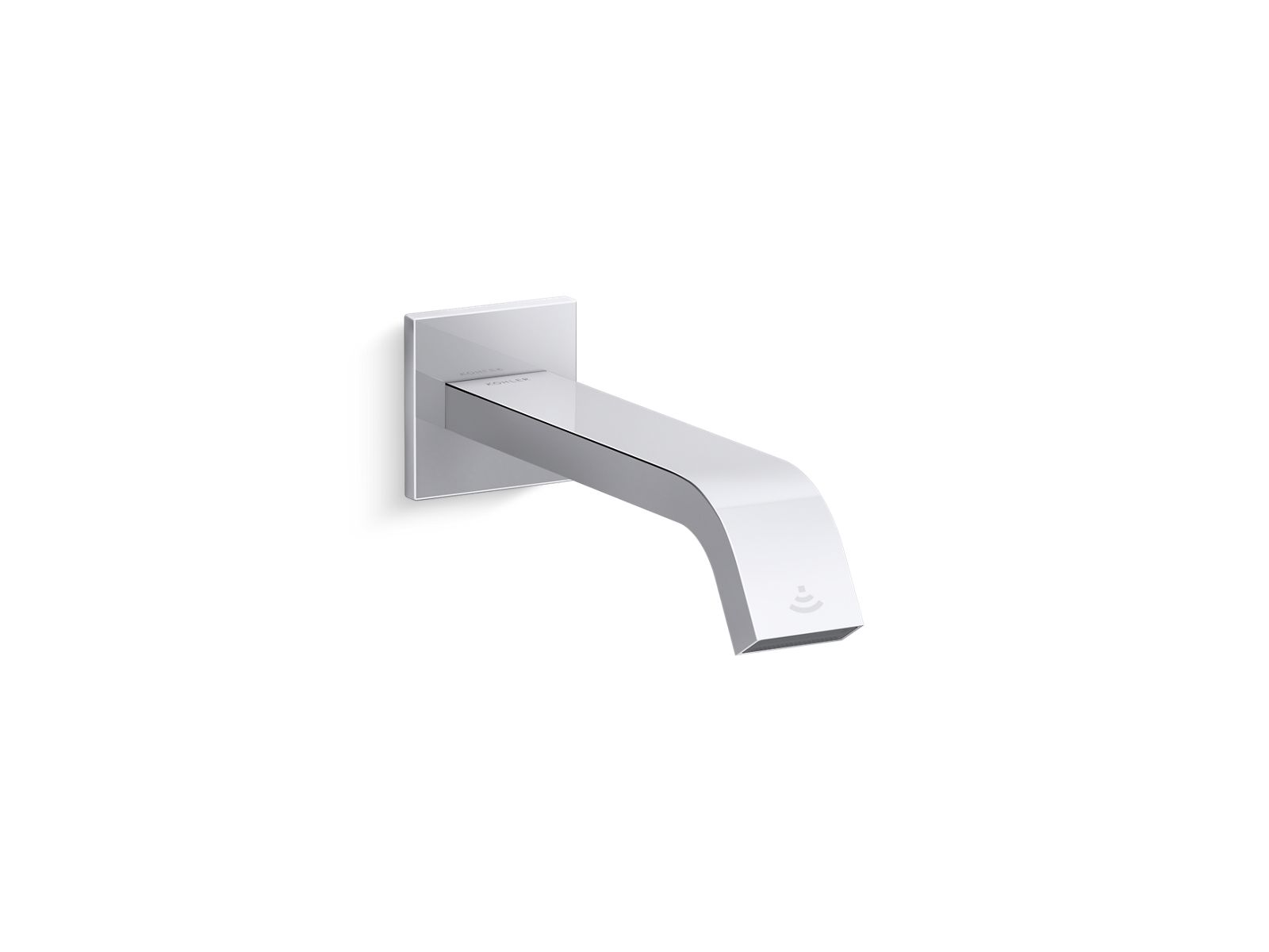 KOHLER Loure Wall-mount touchless faucet with Kinesis sensor technology, Hybrid-powered