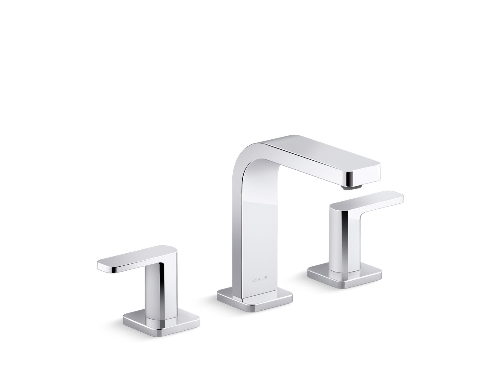KOHLER K-23484-4N Parallel Widespread bathroom sink faucet, 0.5 gpm