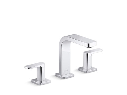 KOHLER K-23484-4N Parallel Widespread bathroom sink faucet, 0.5 gpm