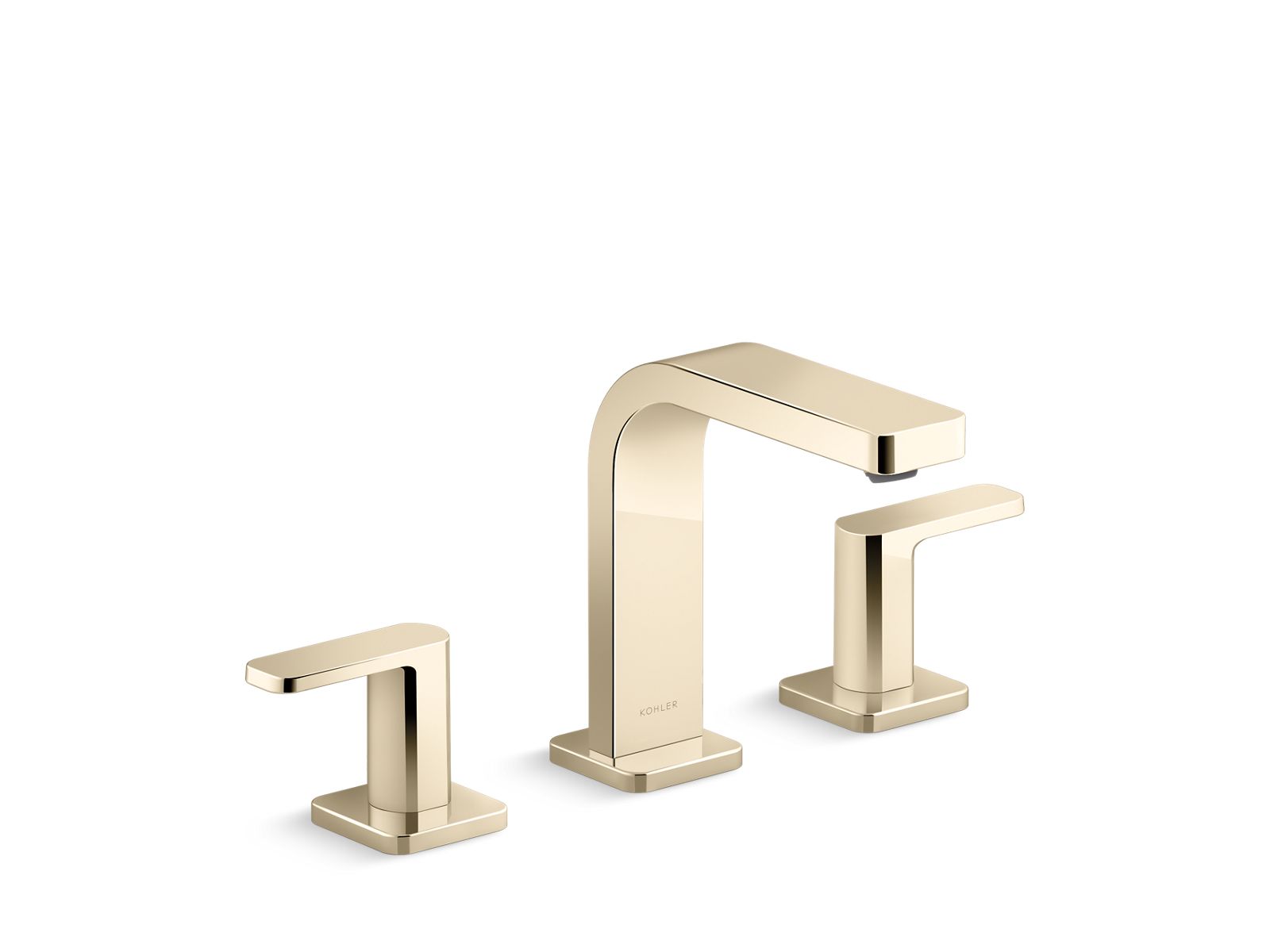 KOHLER K-23484-4N Parallel Widespread bathroom sink faucet, 0.5 gpm