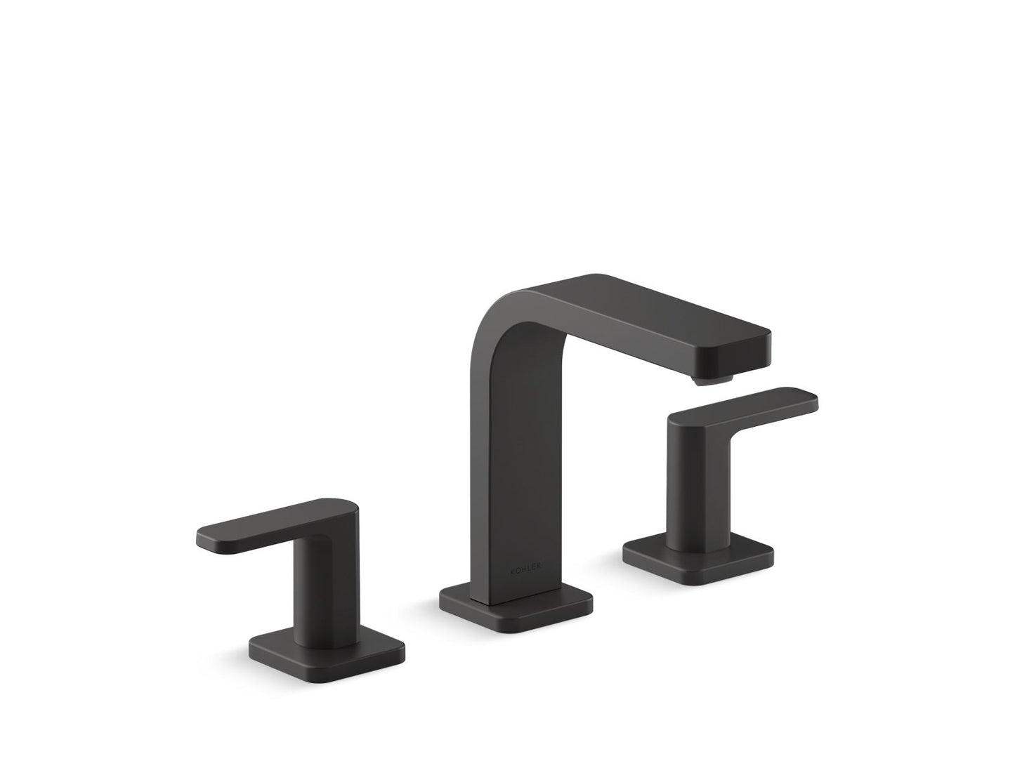 KOHLER K-23484-4N Parallel Widespread bathroom sink faucet, 0.5 gpm