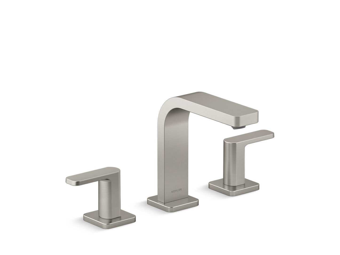 KOHLER K-23484-4N Parallel Widespread bathroom sink faucet, 0.5 gpm