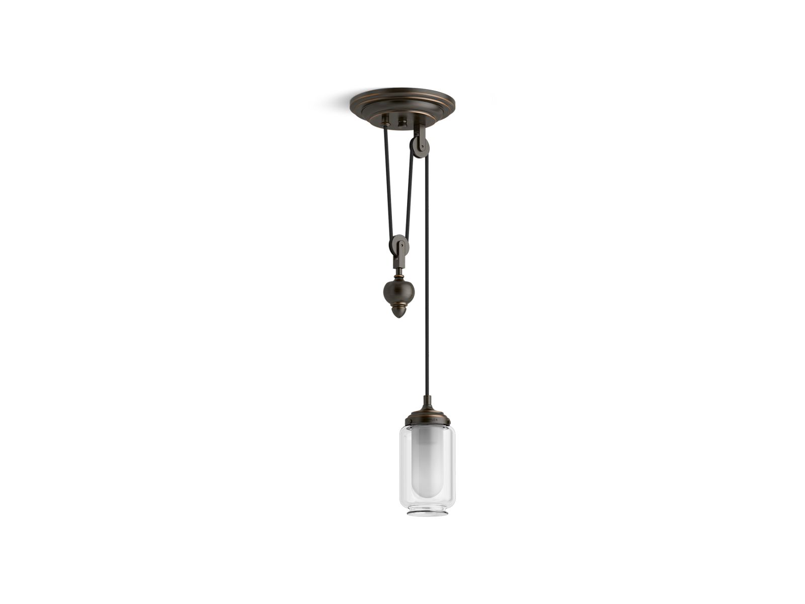 KOHLER K-22654-PE01 Artifacts 4" adjustable pendant