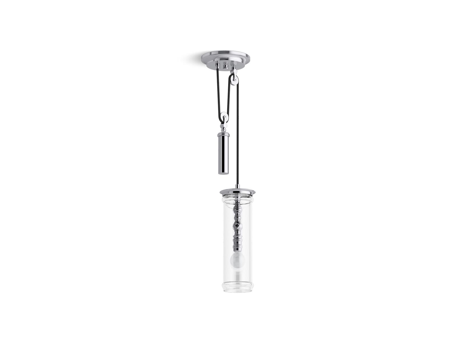 KOHLER K-23340-PE01 Damask 4" adjustable pendant