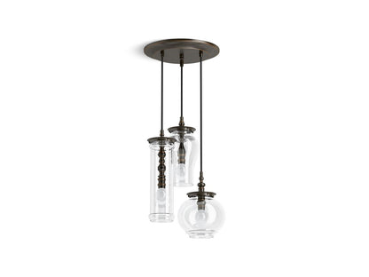 KOHLER K-23341-PE03 Damask 12" pendant