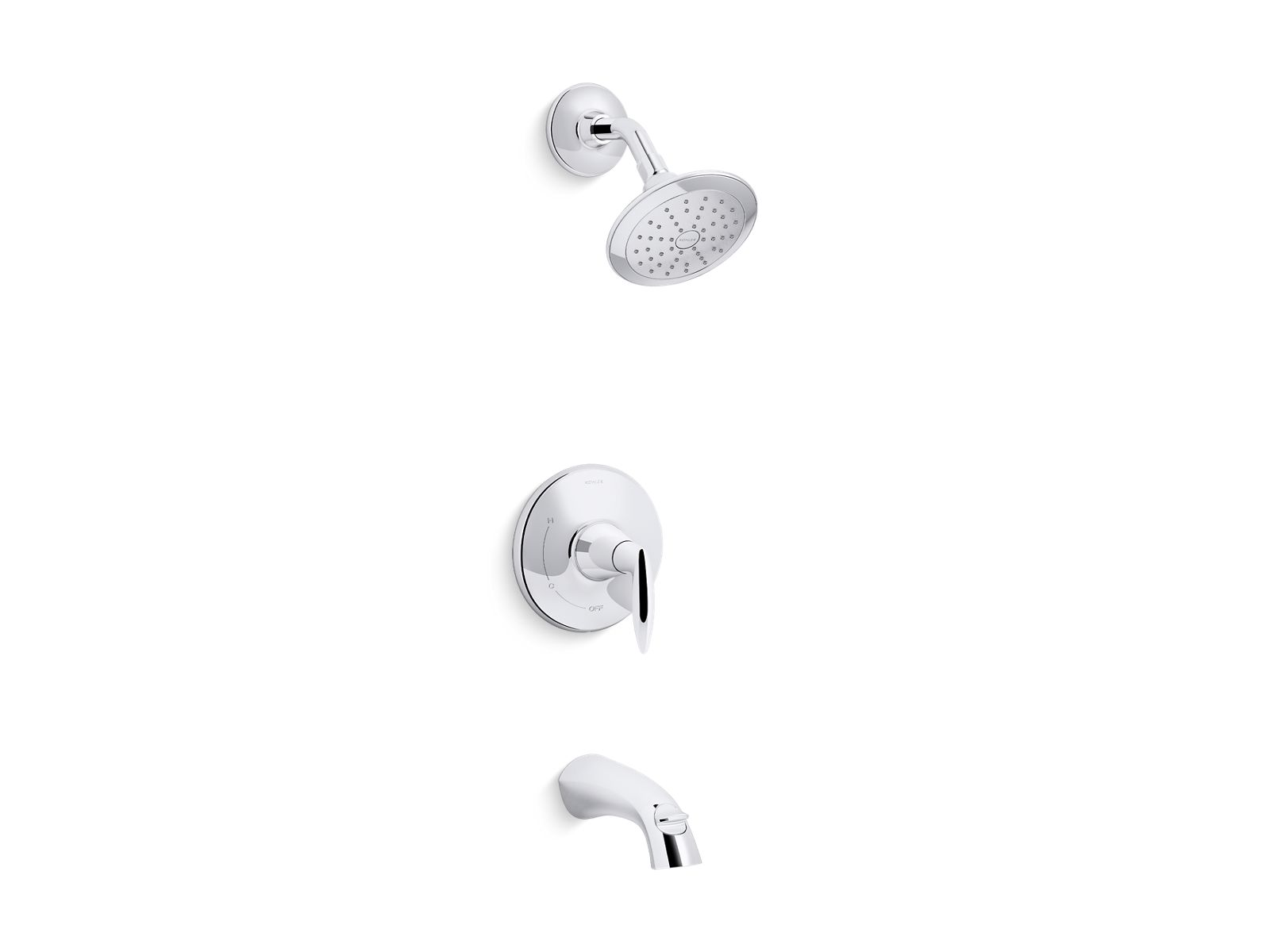 KOHLER K-TS45104-4G Alteo Rite-Temp bath and shower trim kit, 1.75 gpm