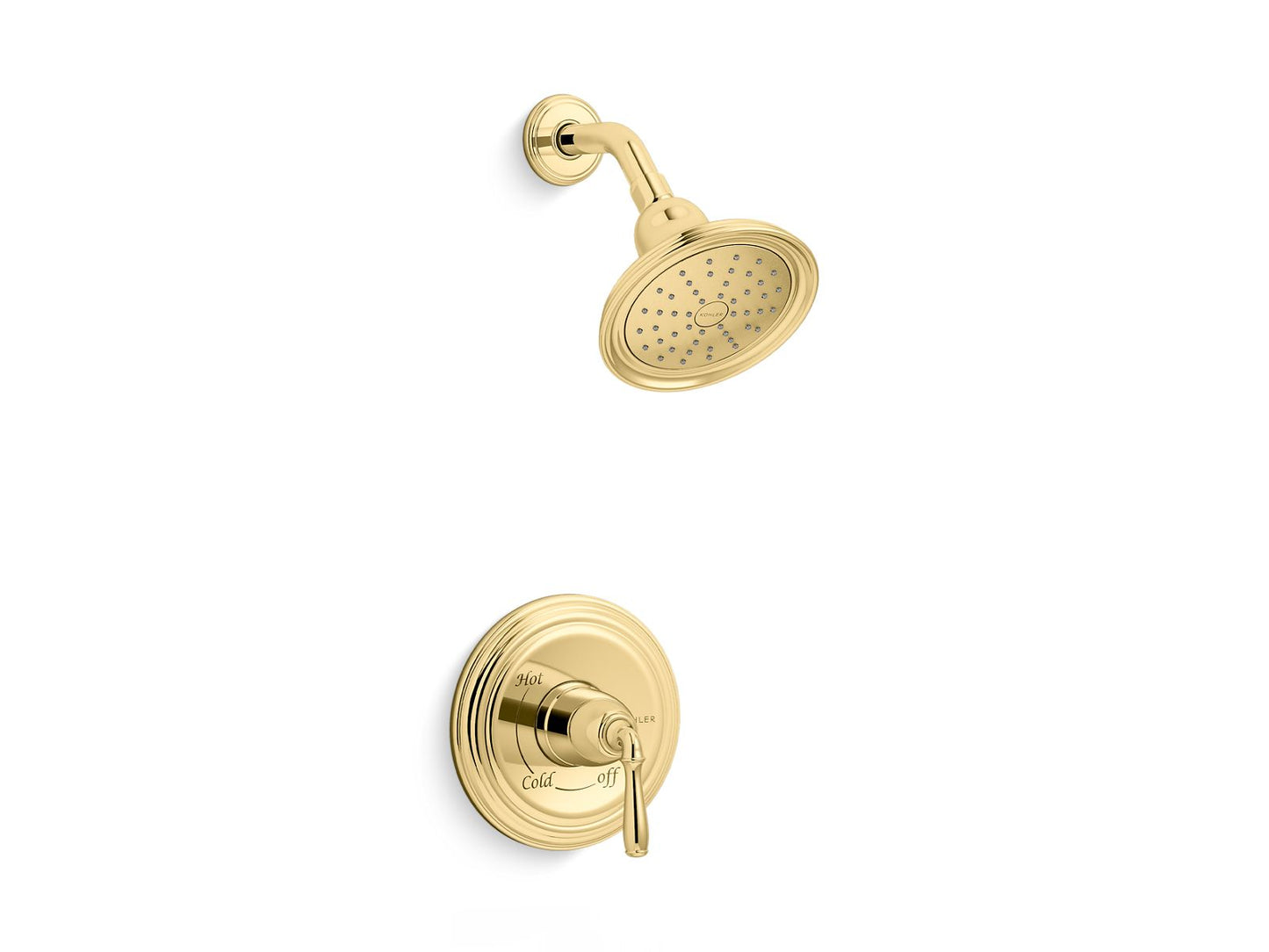 KOHLER K-TS396-4G Devonshire Rite-Temp shower trim kit, 1.75 gpm