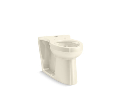 KOHLER K-25042-SSL Modflex Adjust-a-Bowl Floor-mount top spud flushometer bowl with bedpan lugs