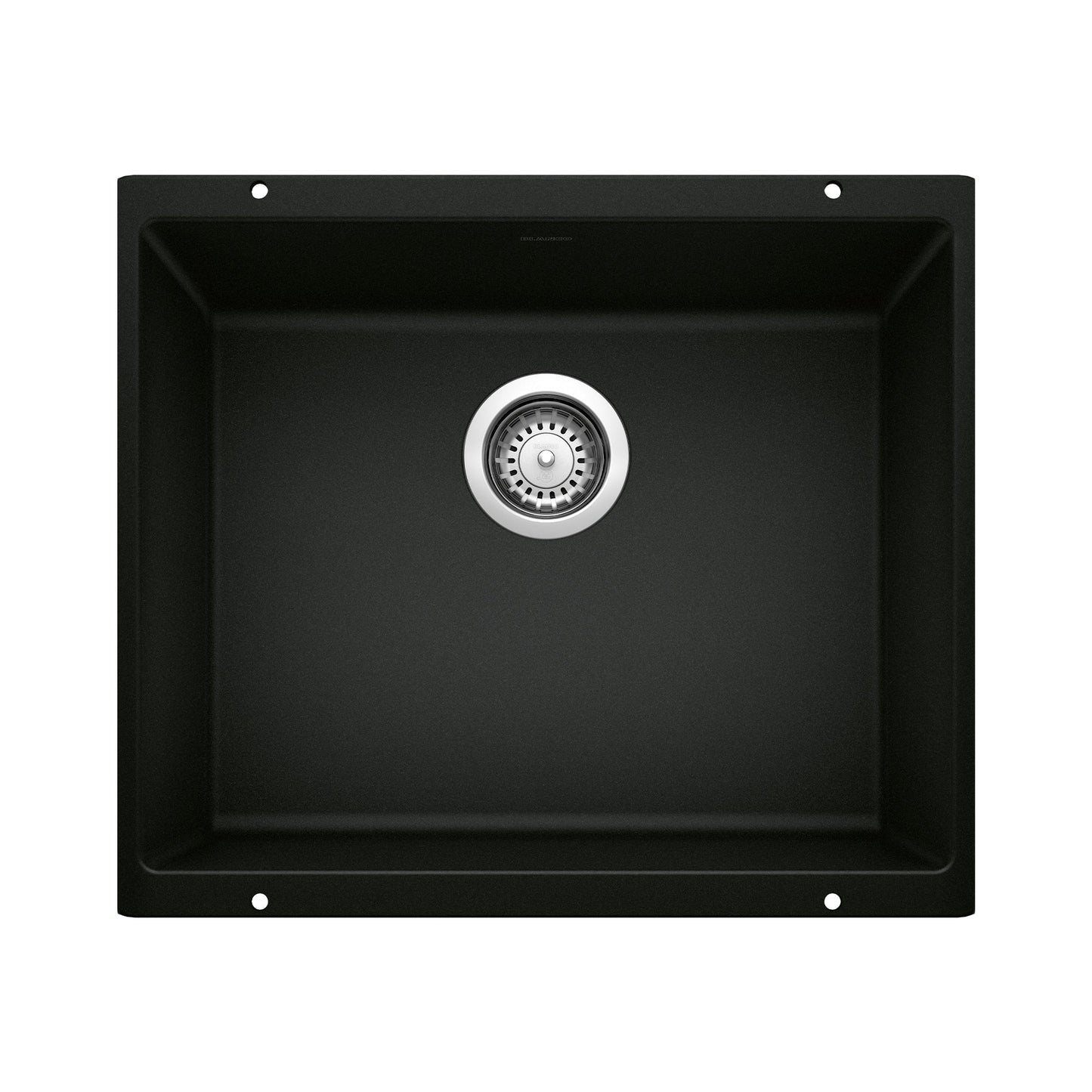 BLANCO 442933 Precis 21" Single Bowl Kitchen Sink - Coal Black