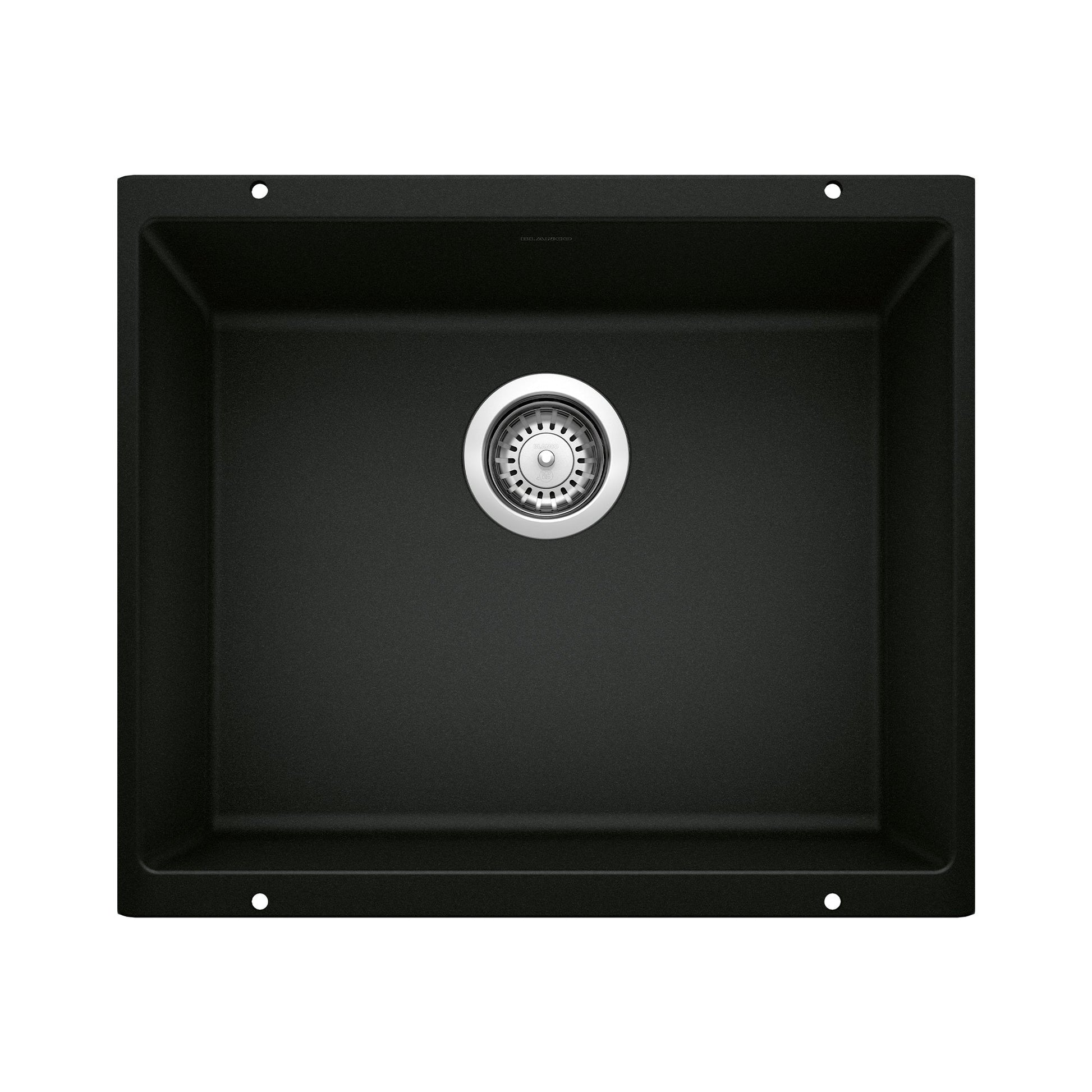 BLANCO 442933 Precis 21" Single Bowl Kitchen Sink - Coal Black