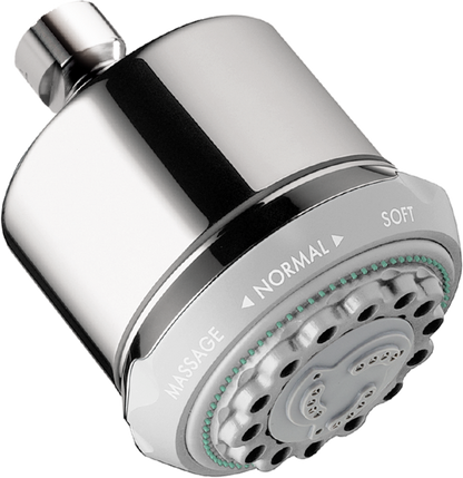 hansgrohe Clubmaster Showerhead 3-Jet, 2.5 GPM