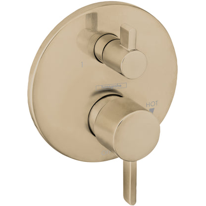 hansgrohe Ecostat Pressure Balance Trim S with Diverter