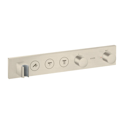 AXOR ShowerSolutions Thermostatic Module Trim Select for 3 Functions