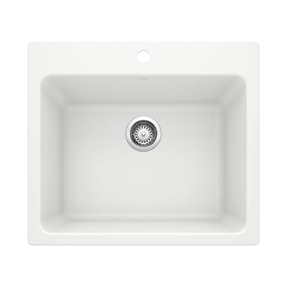 BLANCO 401927 Liven Dual Mount Laundry Sink - White
