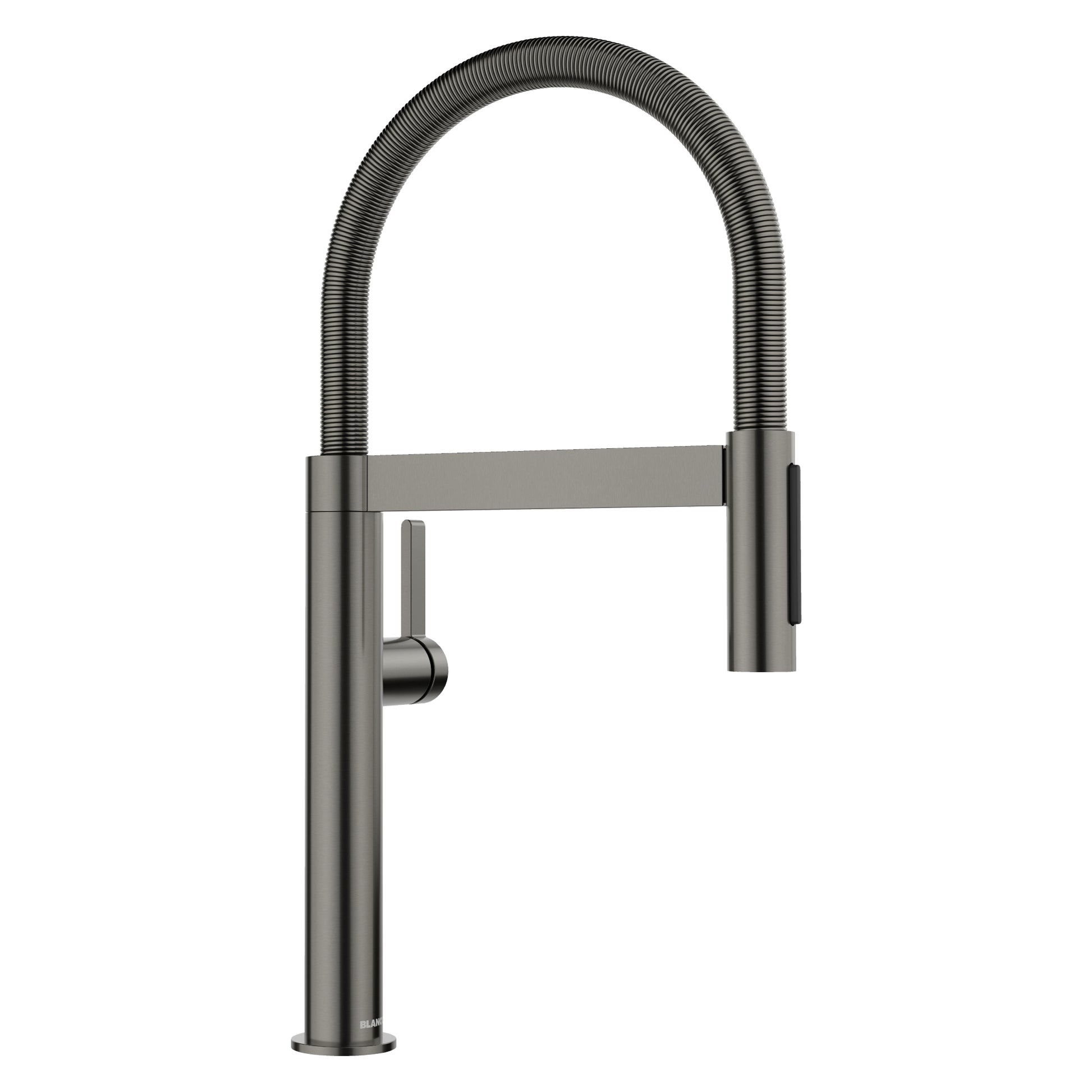 BLANCO Culina II Culina Mini II Pull-Down Dual-Spray Kitchen Faucet - Satin Dark Steel
