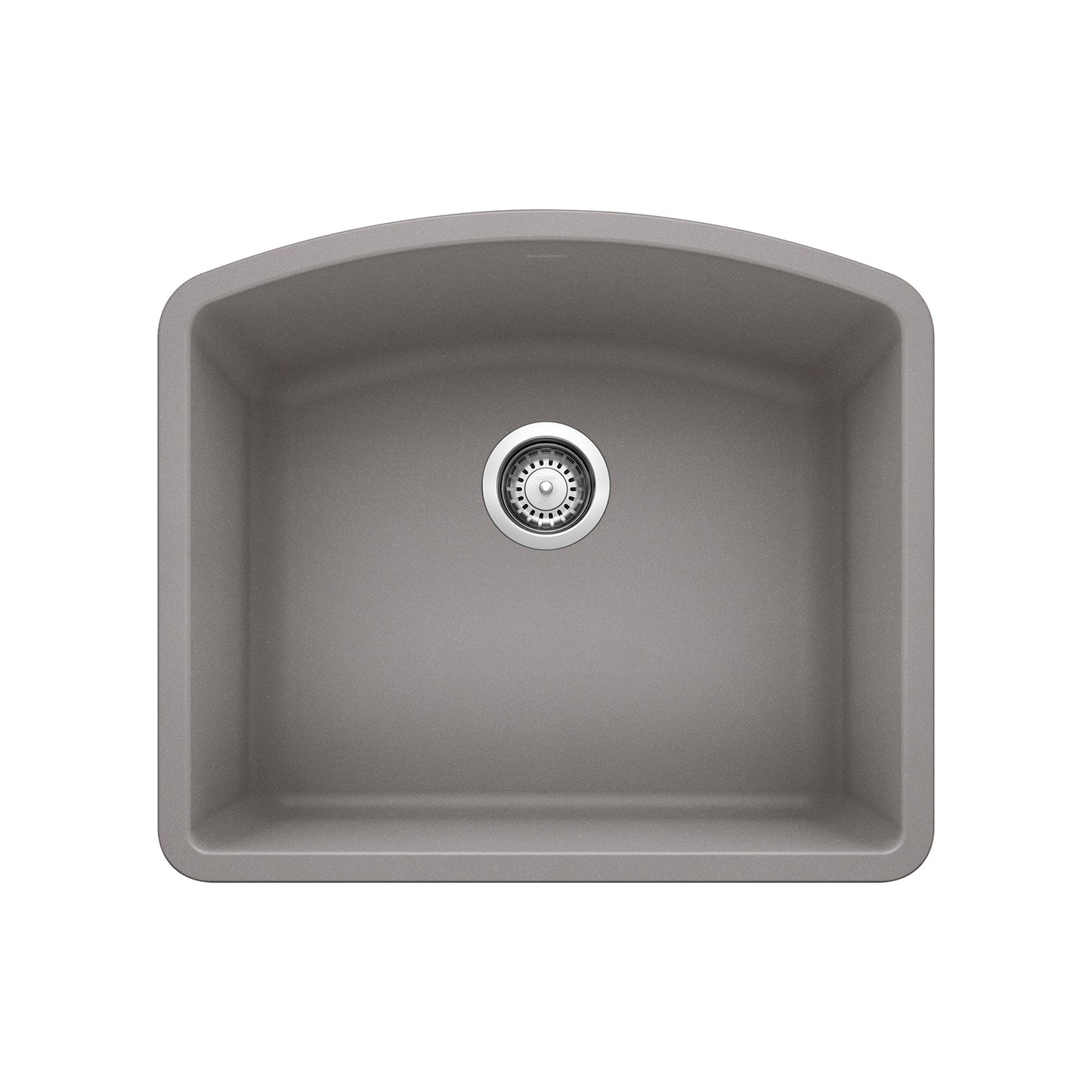 BLANCO 440173 Diamond Single Bowl Kitchen Sink - Metallic Gray