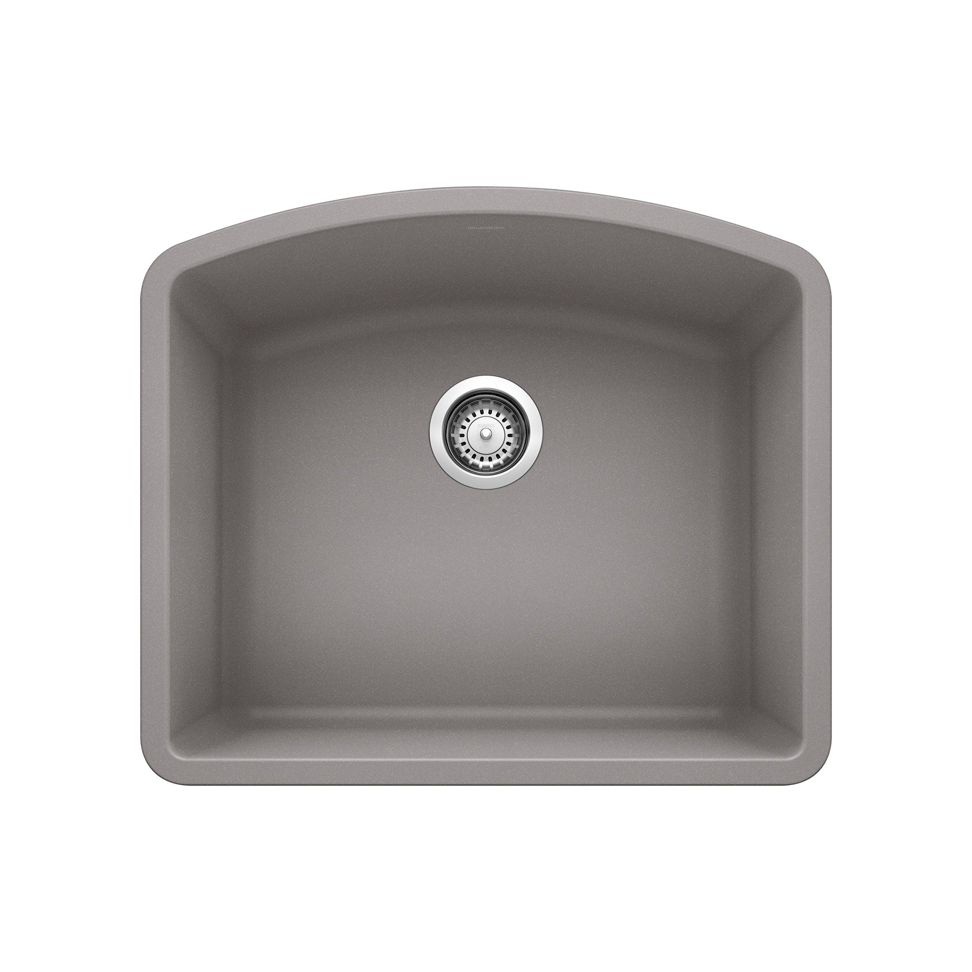 BLANCO 440173 Diamond Single Bowl Kitchen Sink - Metallic Gray