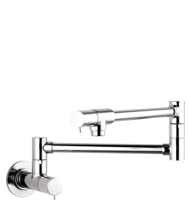 Hansgrohe 04057000 Talis S Wall Mounted Double-Jointed Pot Filler in Chrome