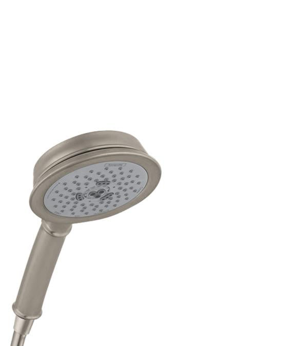 Hansgrohe 04072820 Croma C 2.5 GPM Multi-Function Handshower with Quick Clean Technology in Brushed Nickel