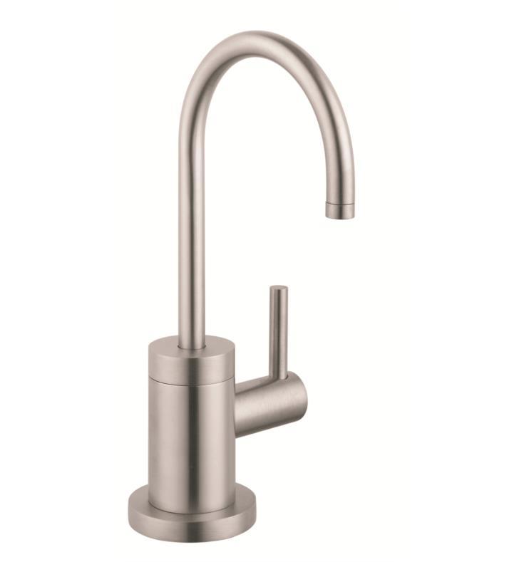 Hansgrohe 04301800 Talis S Cold Only Beverage Faucet - Less Water Filtration System in Steel Optic