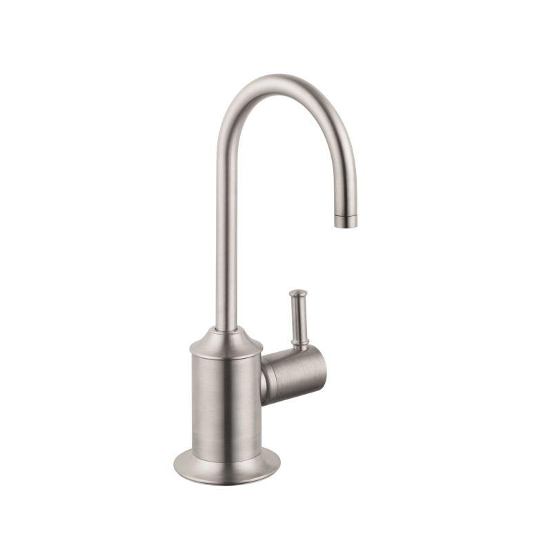 Hansgrohe 04302800 Talis C Cold Only Beverage Faucet - Less Water Filtration System in Steel Optic