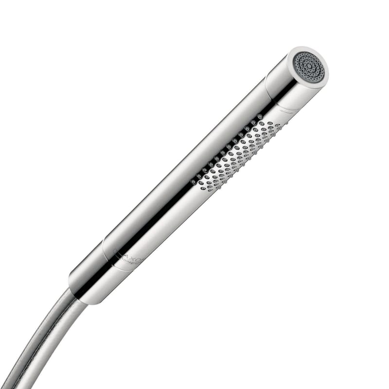 Axor 04486000 Starck Multi Function Hand Shower with 2 Spray Settings Less Hose in Chrome