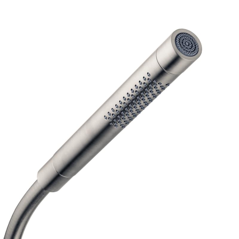Axor 04486820 Starck Multi Function Hand Shower with 2 Spray Settings Less Hose in Brushed Nickel