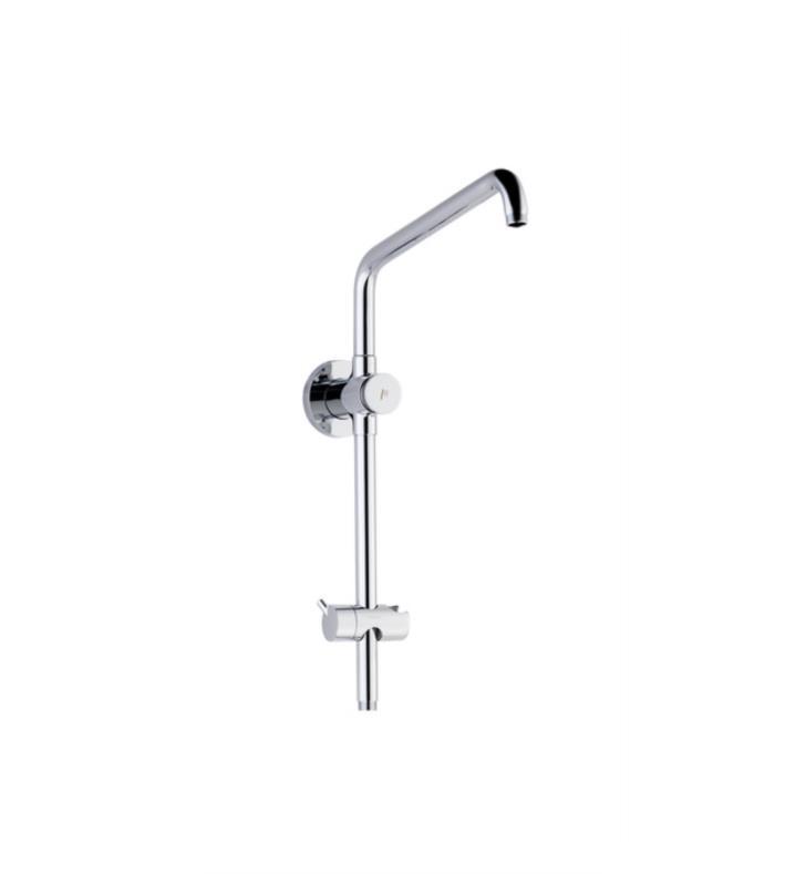 Hansgrohe 04527000 Croma 21 1/4" SAM Wall bar Set Locking Push Button in Chrome