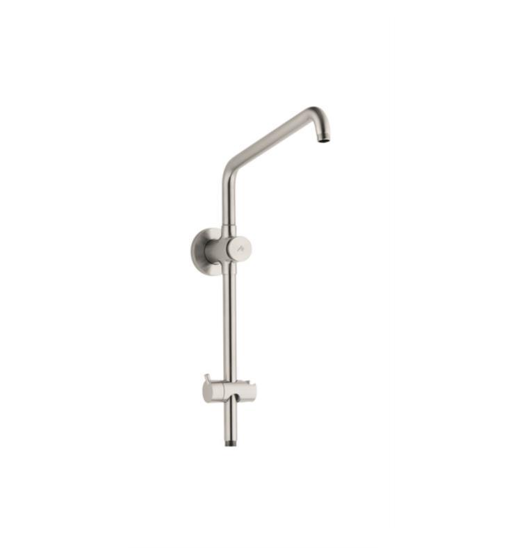 Hansgrohe 04527820 Croma 21 1/4" SAM Wall bar Set Locking Push Button in Brushed Nickel