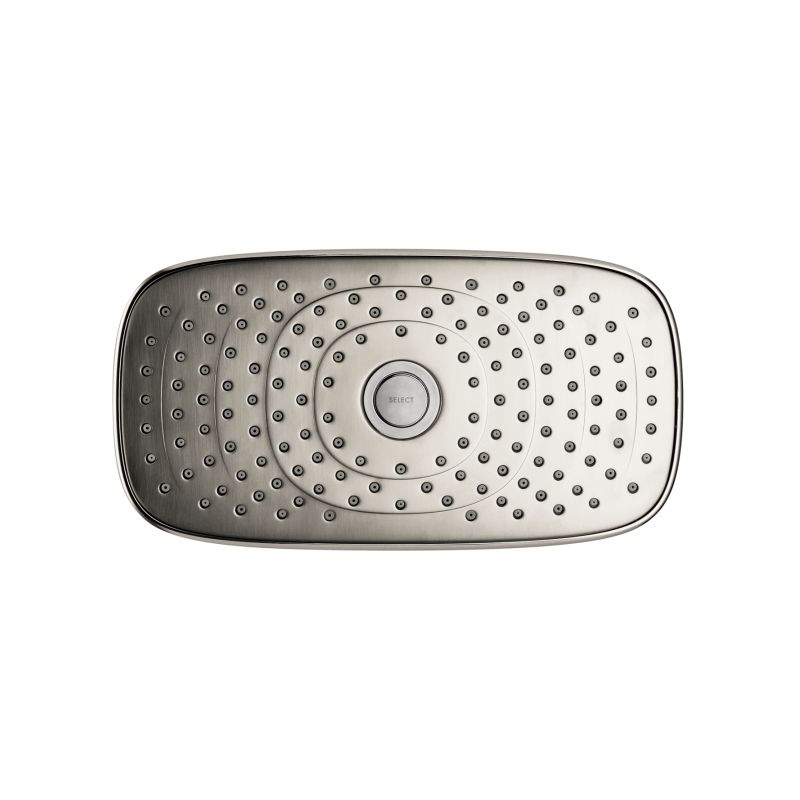 Hansgrohe 04534820 Raindance Select E Multi Function 2 GPM Shower Head in Brushed Nickel