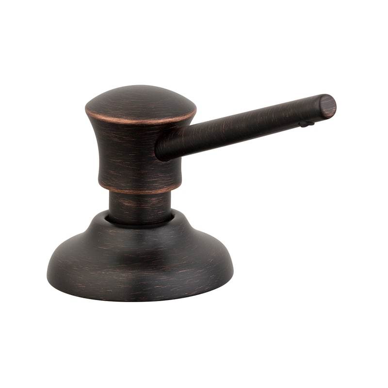 Hansgrohe 04540920 Traditional Soap Dispenser with 16 oz. Bottle Capacity in Rubbed Bronze