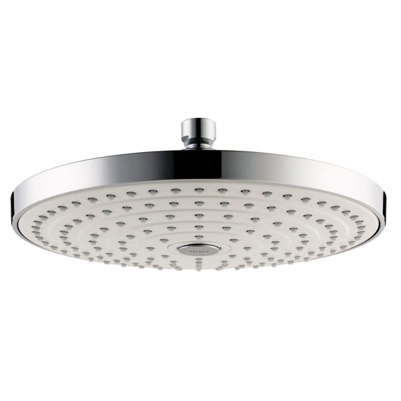 Hansgrohe 04719400 Raindance Select S 240 2-jet Overhead Shower, 2.0 Gpm in Chrome/White