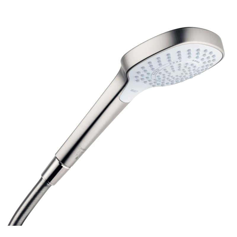 Hansgrohe 04723820 Croma Select E 110 3-jet Handshower, 1.8 Gpm in Brushed Nickel