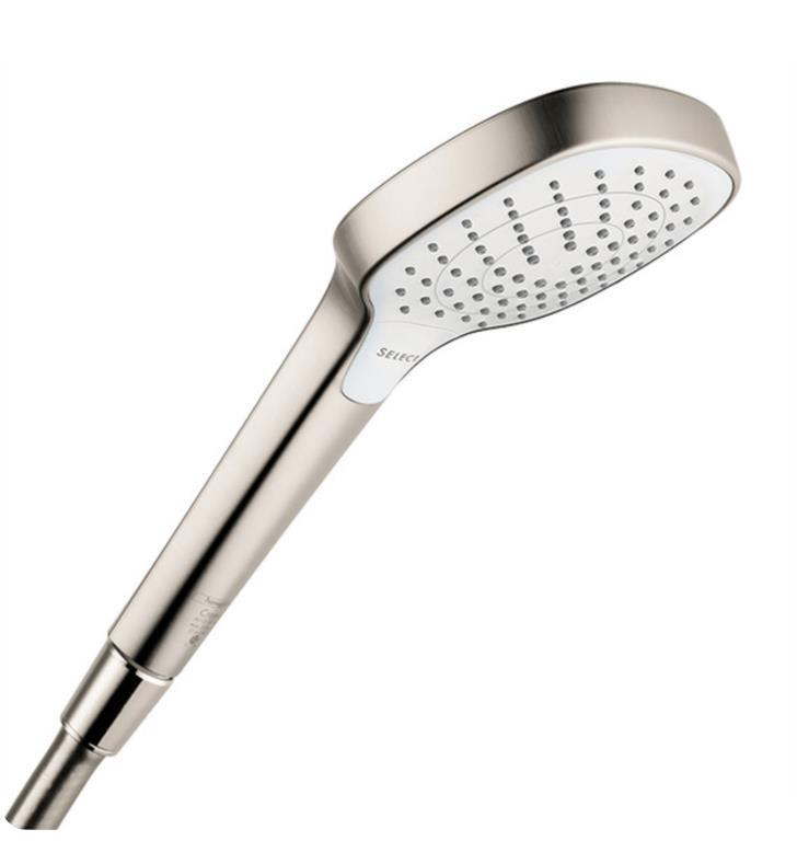 Hansgrohe 04726820 Croma Select E 110 Vario-jet Handshower, 2.0 Gpm in Brushed Nickel