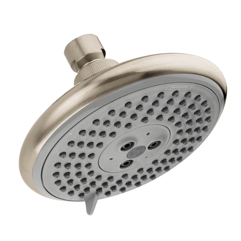 Hansgrohe 04729820 Raindance E 120 Air 3-jet Showerhead, 2.0 Gpm in Brushed Nickel