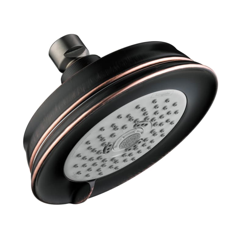 Hansgrohe 04751920 Croma C 100 3-jet Showerhead, 1.8 Gpm in Rubbed Bronze