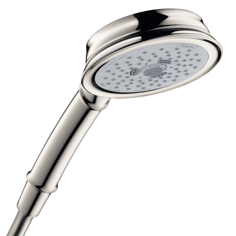 Hansgrohe 04753830 Croma C 100 3-jet Handshower, 1.8 Gpm in Polished Nickel