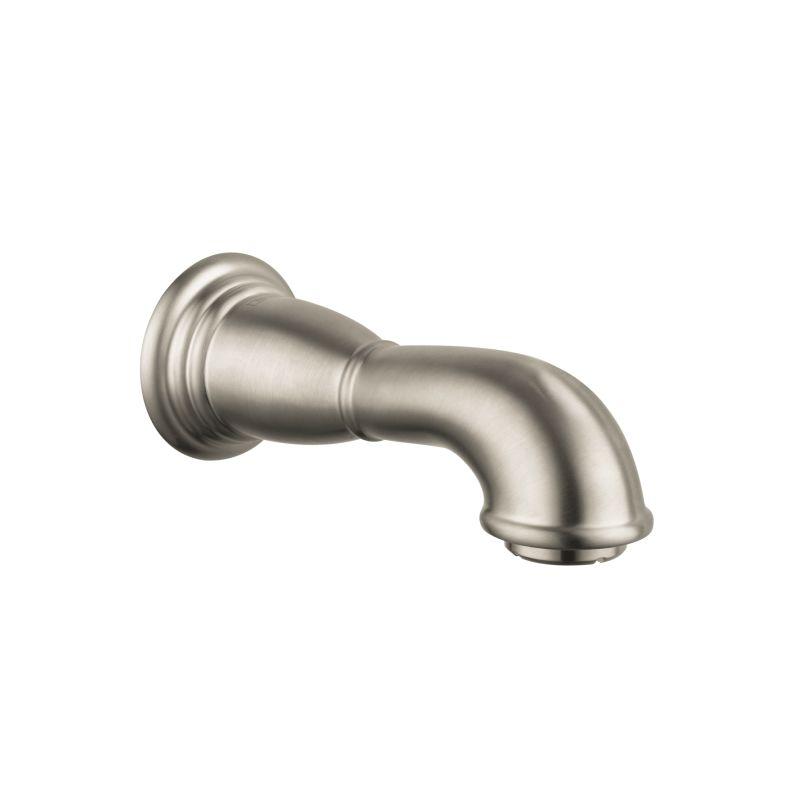 Hansgrohe 06088820 C Tub Spout Wall Mounted in Brushed Nickel