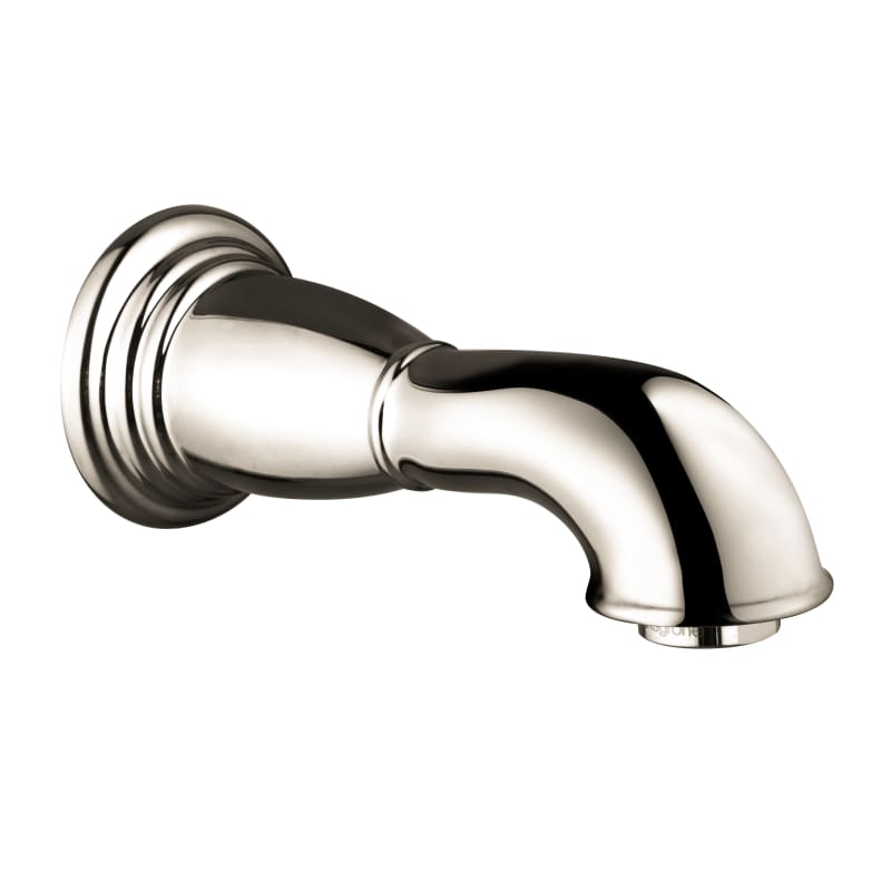 Hansgrohe 06088830 C Tub Spout Wall Mounted in Polished Nickel