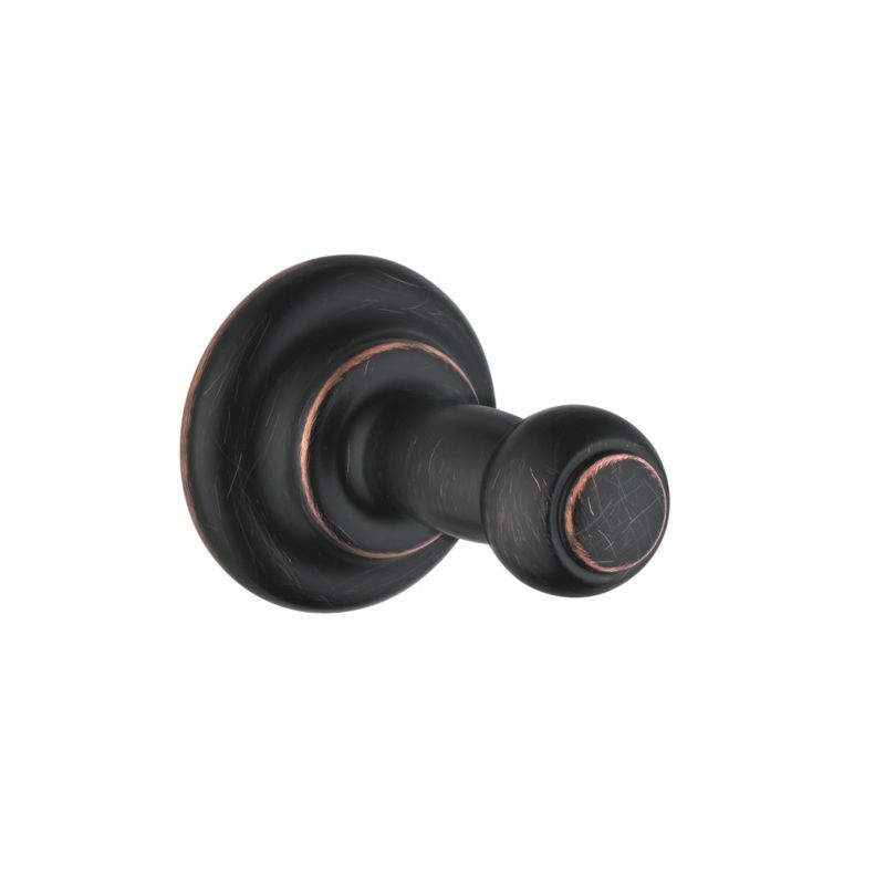 Hansgrohe 06096920 C Face Cloth Hook in Rubbed Bronze