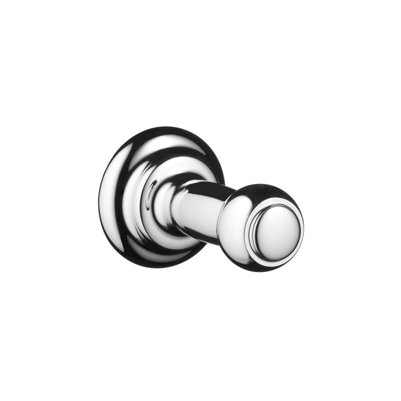 Hansgrohe 06099000 C Single Robe Hook in Chrome